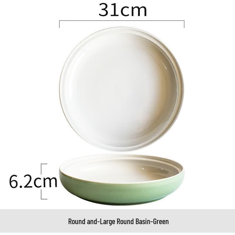 Japanese Style Bone China Serving Plate