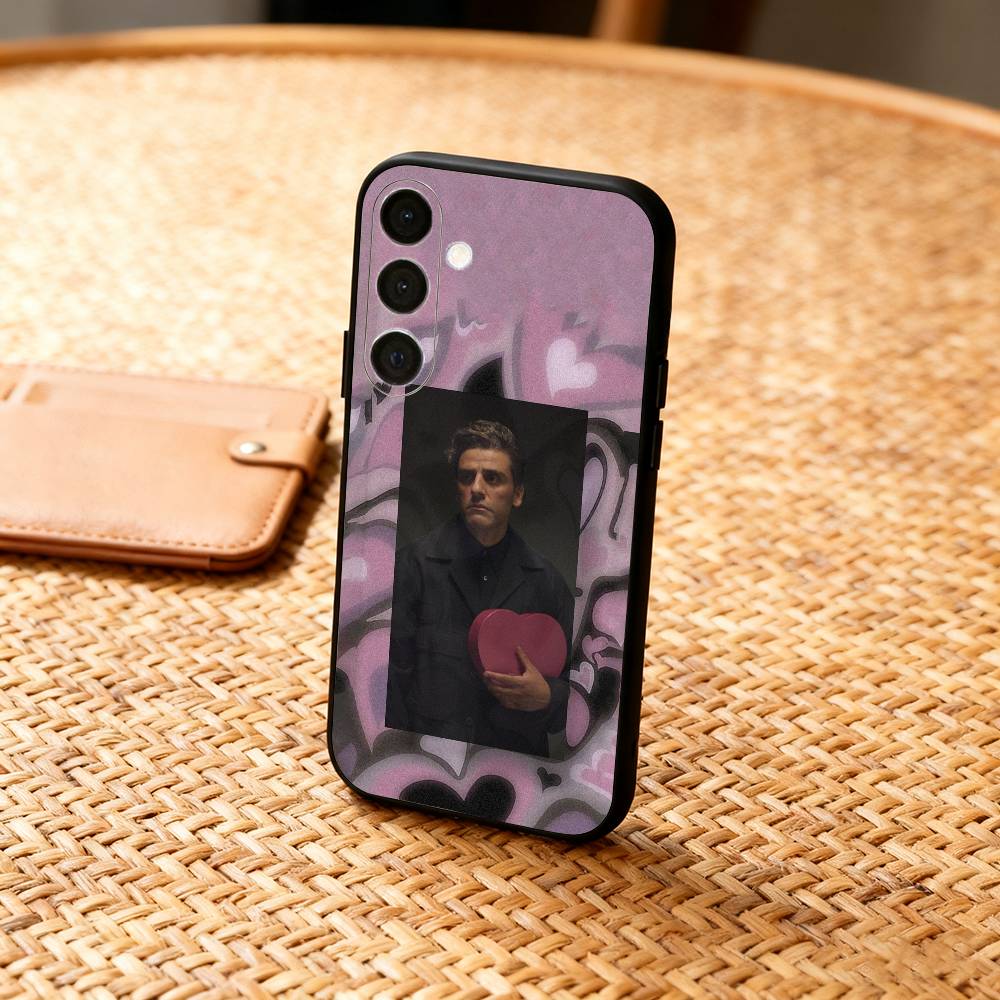 Actor O-Oscar I-Isaac Phone Case For Samsung A73,A21s,A22,A31,A32,A52,A53,A71,A80,Soft Black Shell