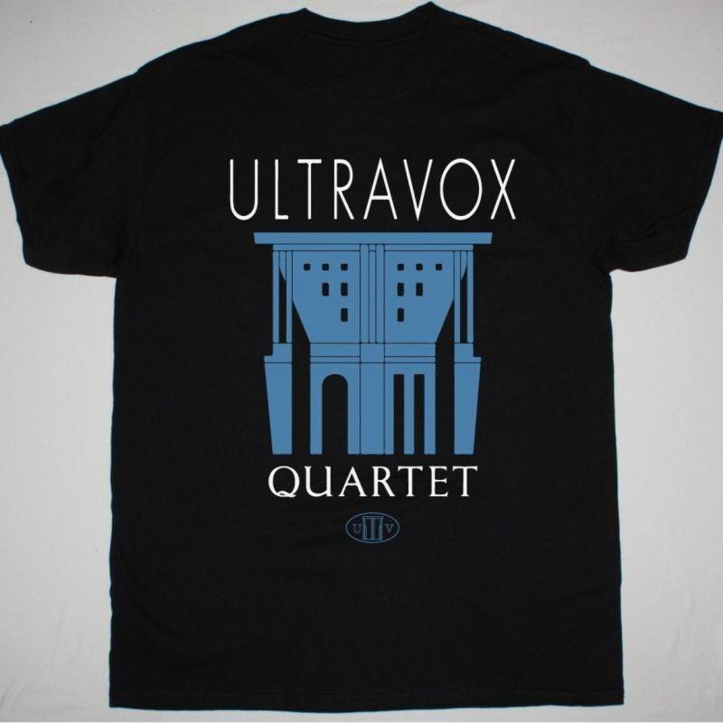 ULTRAVOX QUARTET Album Heavy Cotton Black All Size Shirt TR449 Unisex T-Shirt XXL
