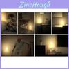 Modern Abs Material Led Night Light With Touchfree Activation For Home Use And Gift