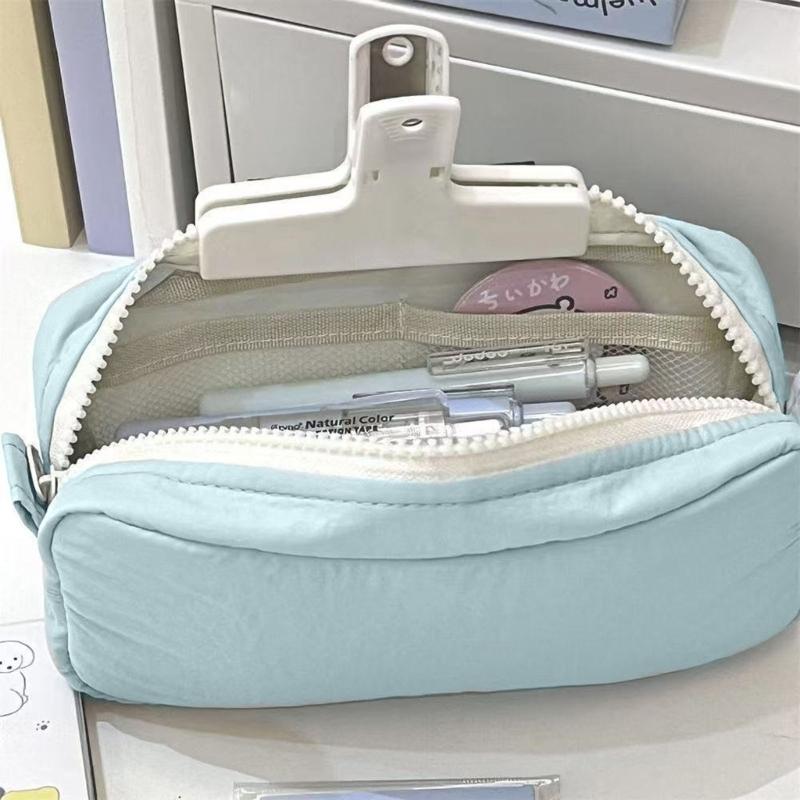 Fashionable Student Pencil Case Tear Large Capacity Pencil Pouch  For Writing  School Accessories