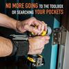 Magnetic Wristband for Screws, Nails, Bolts & Drill Bits - Unique Support Design - Perfect Gift for Handyman, Electrician, Car Repair