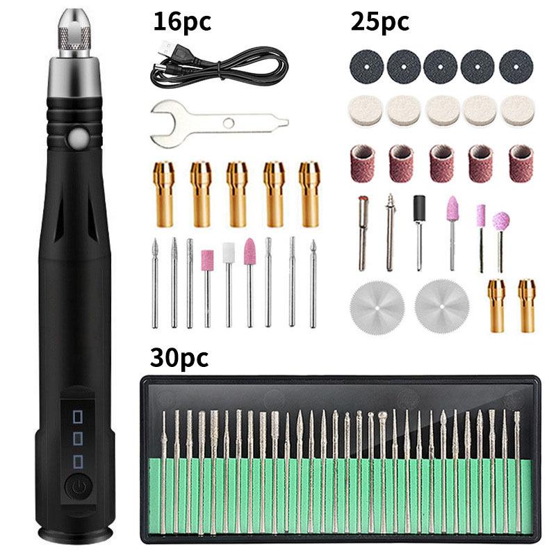Mini Electric Grinding Pen for Nail & Jade Carving and Polishing