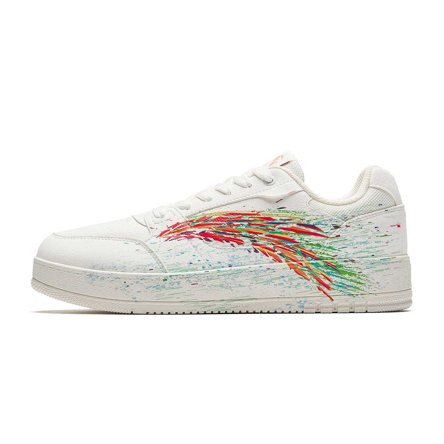 

Anta Skateboard Shoes Men s White Red Green 912618098-2 39