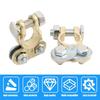 Car 12V Battery Terminal Screw Type Connector Brass Aluminum Alloy Clamps for Car Truck Van Lorry Caravan Campervan
