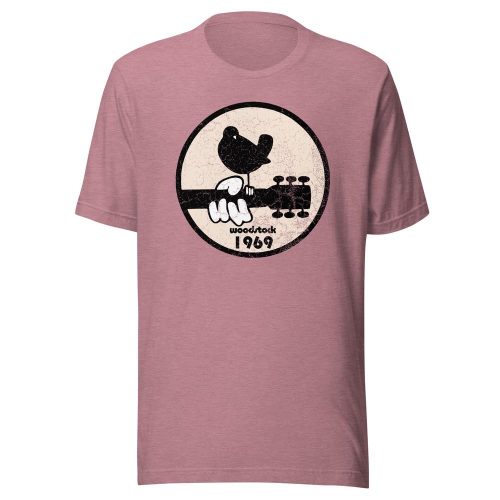 WOODSTOCK MUSIC FESTIVAL 1969 Unisex T-Shirt Vintage Style Soft Tee XS-5XL Unisex T-Shirt XXXL