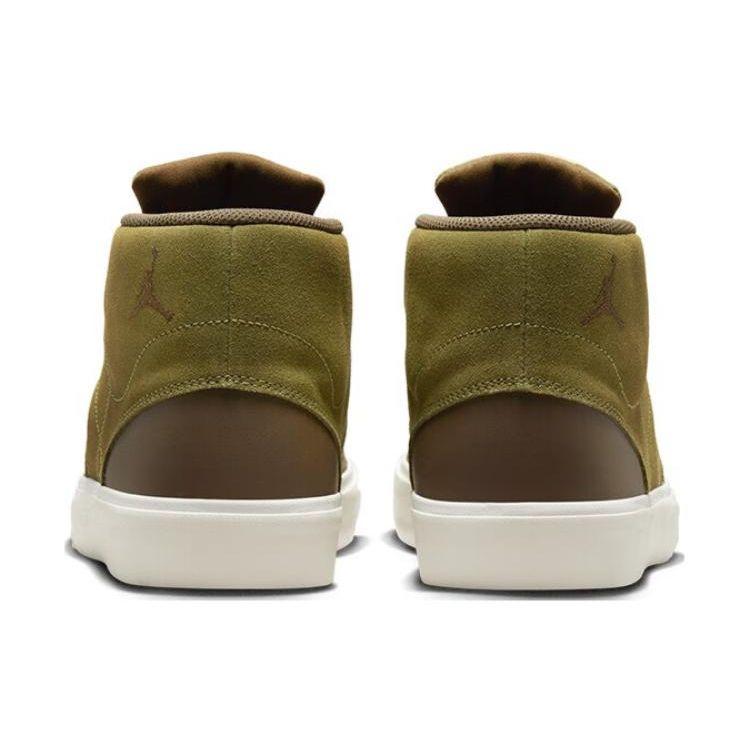 Air Jordan Series Mid Pilgrim Unisex Sneakers Green White Sail DA8026-331