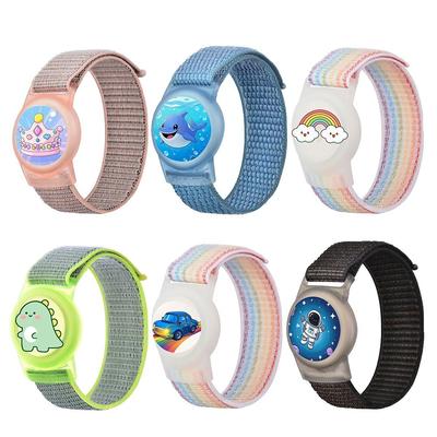 TPU Cartoon Case Kids Bracelet Waterproof Child Wristband for Apple AirTag Tracker Accessories