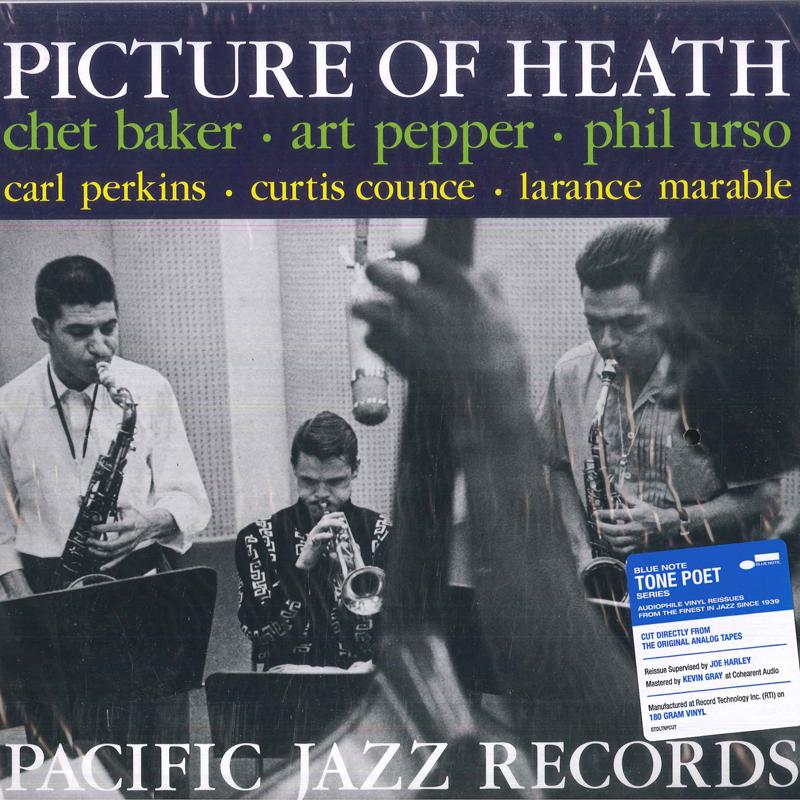 

LP Record CHET BAKER, ART PEPPER, PHIL URSO - Picture Of Heath B003367401 Pacific Jazz 2022 Worldwide Jazz