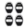 4Pcs Silicone Car Door Lock Cover Shock Absorber Accessories For VW GTI Polo Golf Passat Tiguan Arteon Touareg CC Taigo Hub Cap zq3