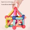 3D Magnetic Rod Building Blocks for Kids - Strong Magnet Puzzle Toy for Boys