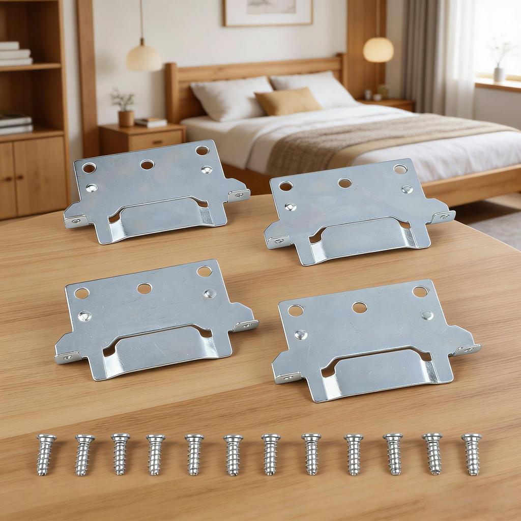 Bed Frame Mounting Galvanized Steel Plate Mounting Plate