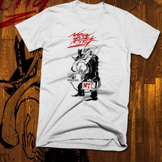 

New York T-Shirt Brooklyn Manhattan Bronx Queens Dirty Rat Bastard new 2XL