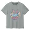 Children's Printed Short Sleeved Round Neck Casual Comfortable Loose Lightweight Top