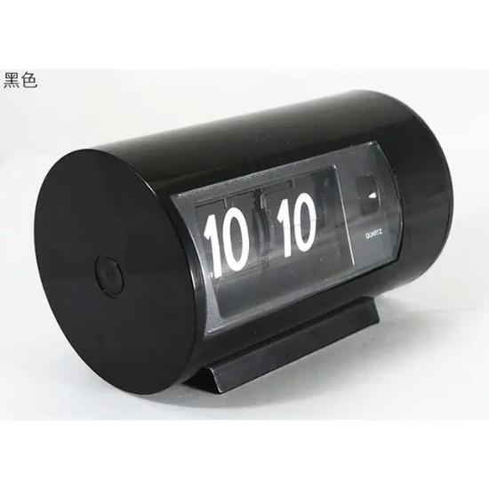 Retro Table Clock Auto Flip Clock 12 Hours AM/ PM Format Display Timepiece Desk Clock Flip Page Turning  Clocks