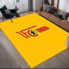 1. FC Union Berlin Flannel Pattern Square Carpet,Area Rug,Carpet Rug for Living Room Bedroom Sofa Playroom Decor,Non-slip Floor Mat