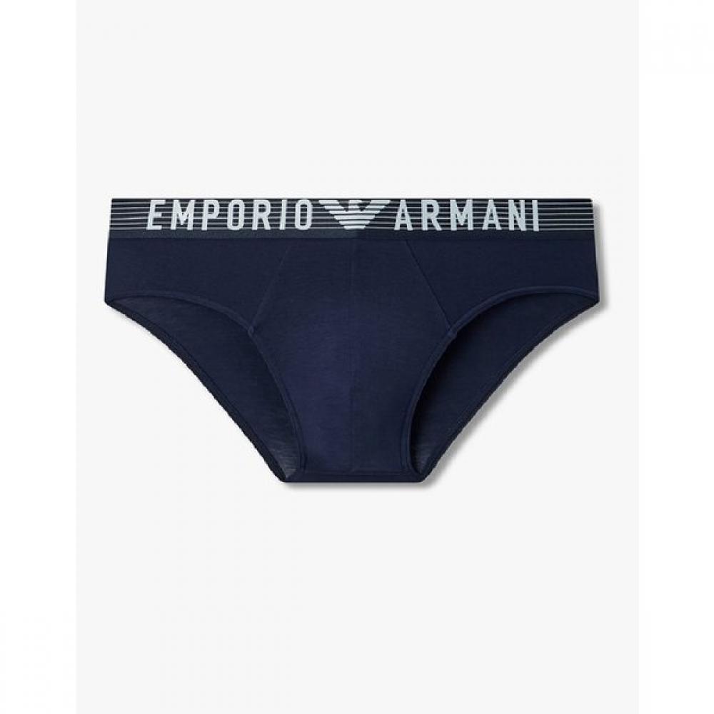 Emporio Armani Men S Stripe Banding Brief  0816111039 S