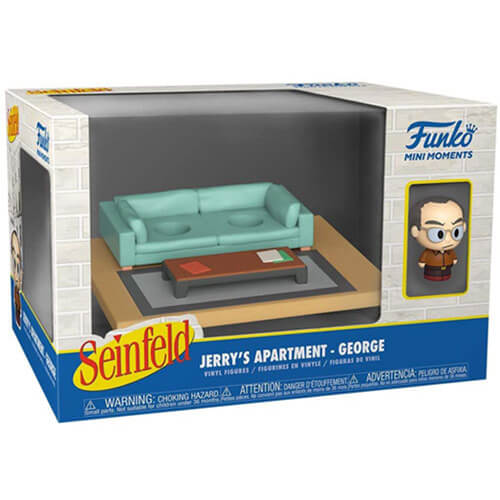Seinfeld George Mini Moment Diorama Chase Ships 1 In 6