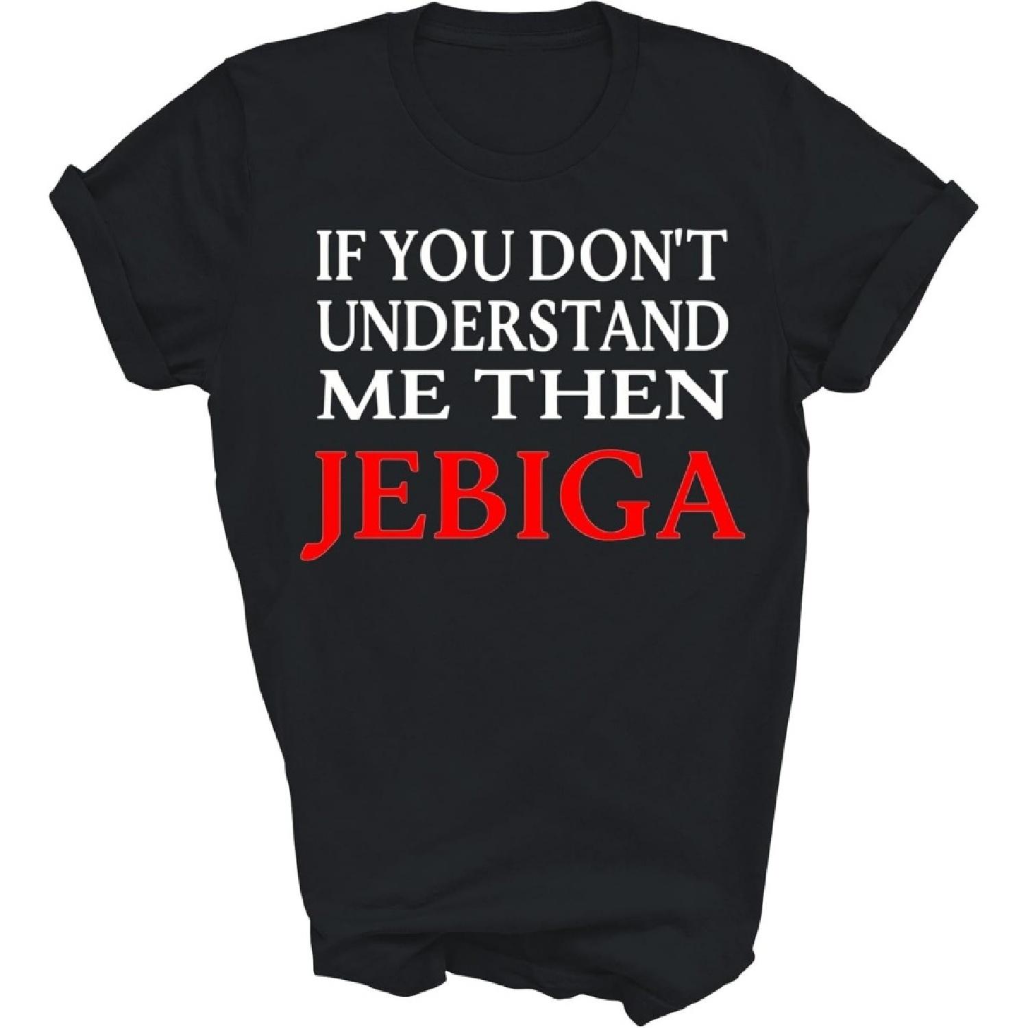 Jebiga Brate Yugoslavia Balkan Slang Funny Serbian Unisex Shirt Gift Women Men T-Shirt (Black;3XL) S