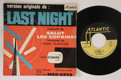 7inch Single LES MAR-KEYS - Last Night / Night Before / Morning 222004 ATLANTIC 1961 Frankrijk Soul/Funk Gebruikt