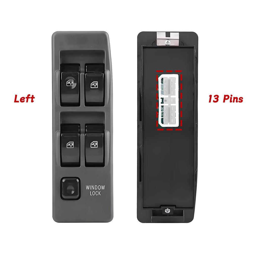 MR753373 For Mitsubishi Pajero Montero V31 V32 1990-2003,Front LHD Power Electric Window Control Switch,OE MR731813 MB781916