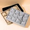 12 Adjustable Compartments Jewelry Display Trays Bracelet Display Tray  Store Counter Display