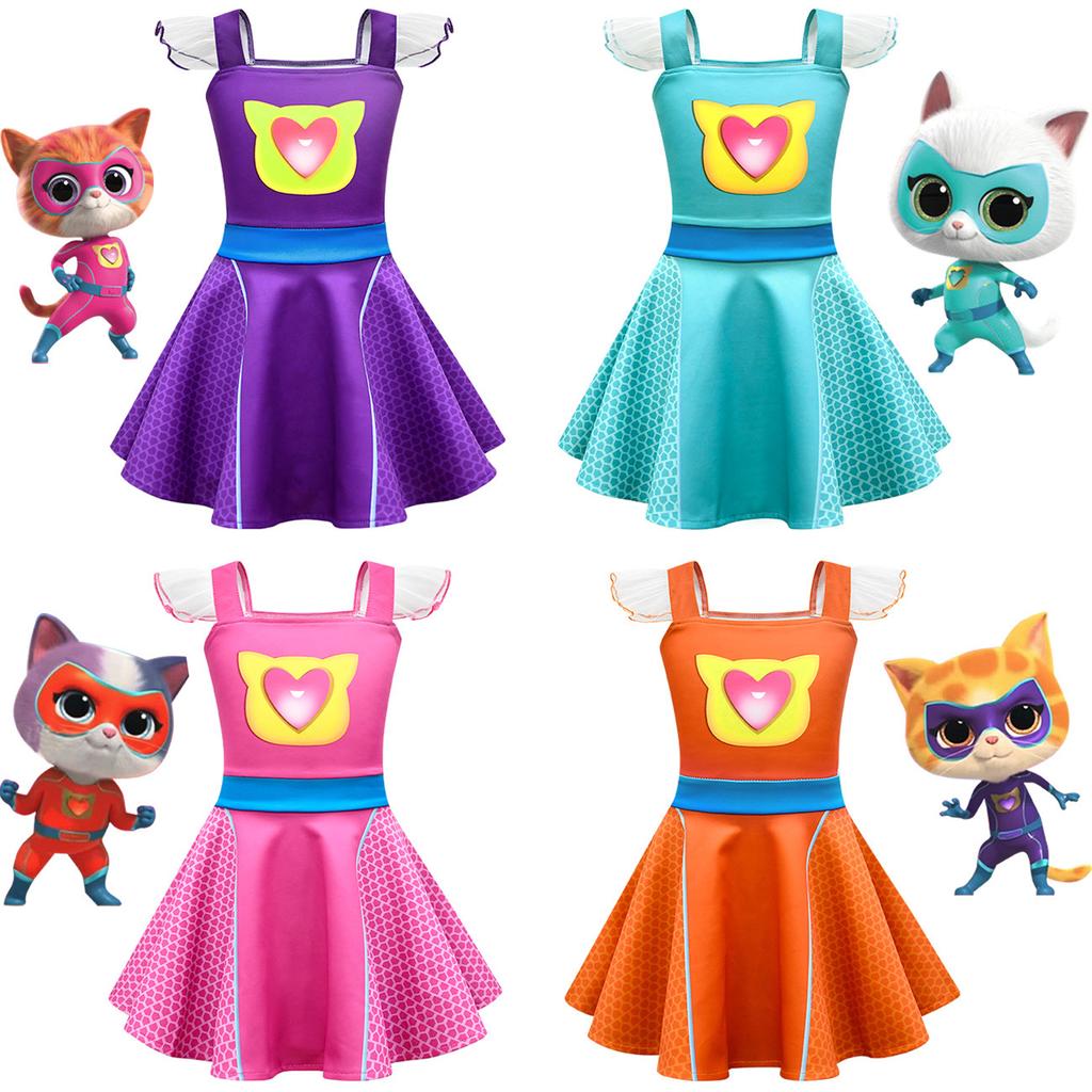 Children'S Dress Role Play Dress Girl'S A-Line Dress Party Dress Up Dress