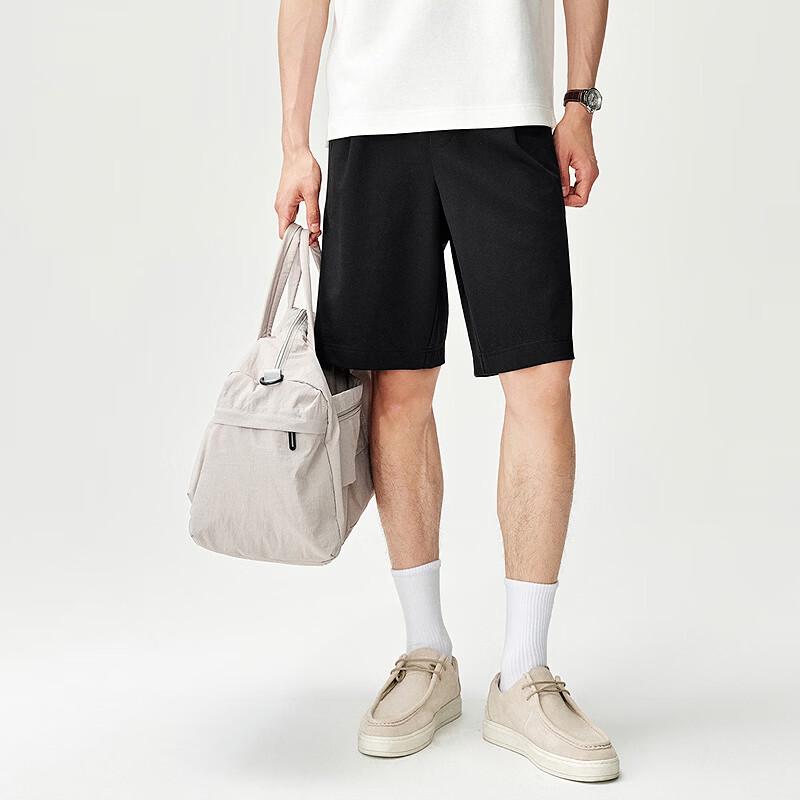 Men s Breathable Linen Lyocell Blend Short Sweatpants XXXL
