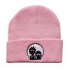 New cartoon European and American embroidered knitted hat, autumn and winter pullover hat, student woolen hat, cold weather hat, unisex student