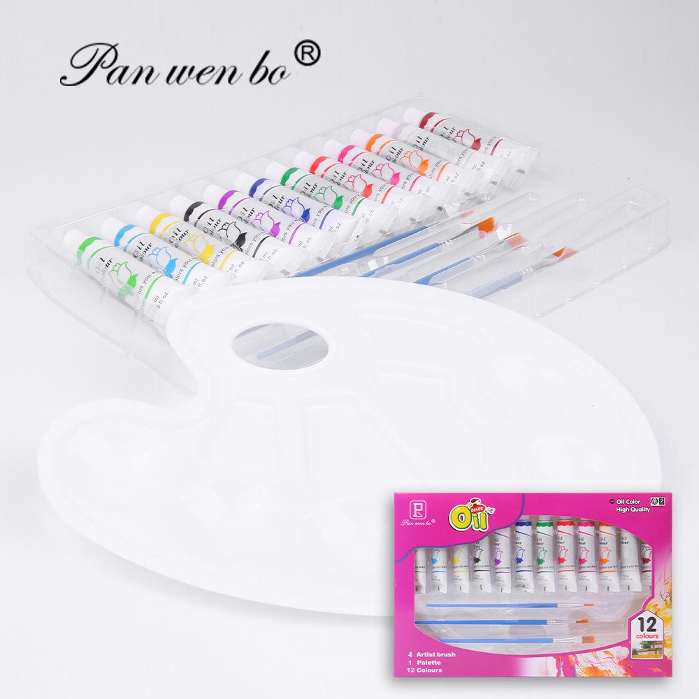 25ml Acrylic Paint Set for Textiles, Glass, and Watercolor Art Projects