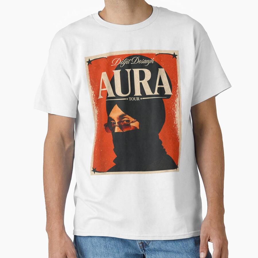 Aura Tour Punjabi Aa Gaye Oye Dosanjh _ Diljit Classic T-Shirt