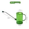 Large Capacity Stainless Steel Watering Can with Long Spout for Indoor Plants