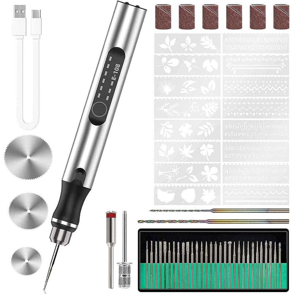 

Electric Engraving Pen 35000R/M Jewelry Engraving Tool Set Miniature Easy To Carry For Fine Product Works Well Product Takes Up Little Space And Is