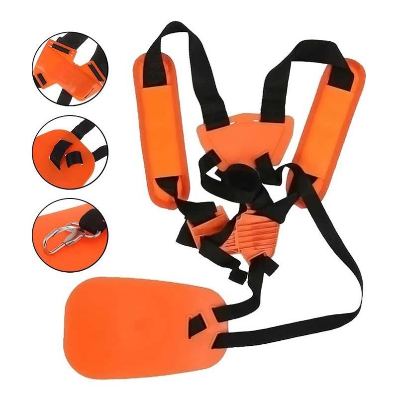 Adjust Strimmer Double Shoulder Harness Strap Belt Brush Cutter Grass Trimmer