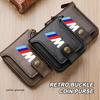 For BMW Multi Card Slot Coin Purse Protector Passport Holder Credit Card Holder Performance X1 X3 X5 E39 E46 E90 F20 E60 F30 M3 ysdn68