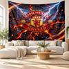 Manchester United Wandteppich, Weiches Stoff Wandbehang, Dekorative Kulisse Für Schlafzimmer Heim Wandkunst