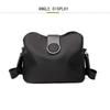 Bolso de hombro informal de nailon para mujer, bandolera impermeable a la moda, bandolera pequeña ligera de viaje, bolso de compras para mujer