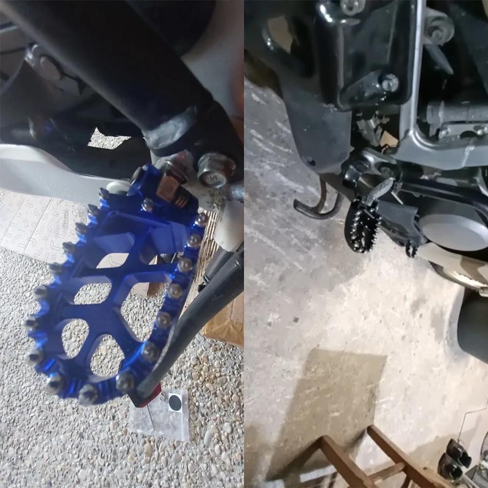 For Honda Transalp 600 XL600V XL600 XL 600V 600 V 1987-1999 Accessories Motorcycle Footrest Footpegs Foot Pegs Rest Pedal Parts