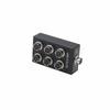 HangTon Hirose 4-Pin Female Power Splitter Box 1-6 for Sound Devices Mixer Recorder BDS Power Supply Unit Zoom F8