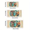 Aloha Surf Bus Oversized Microfiber Beach Mat and Bath Towel-Super Absorbent Quick Drying, Vibrant Design Bath Towel
