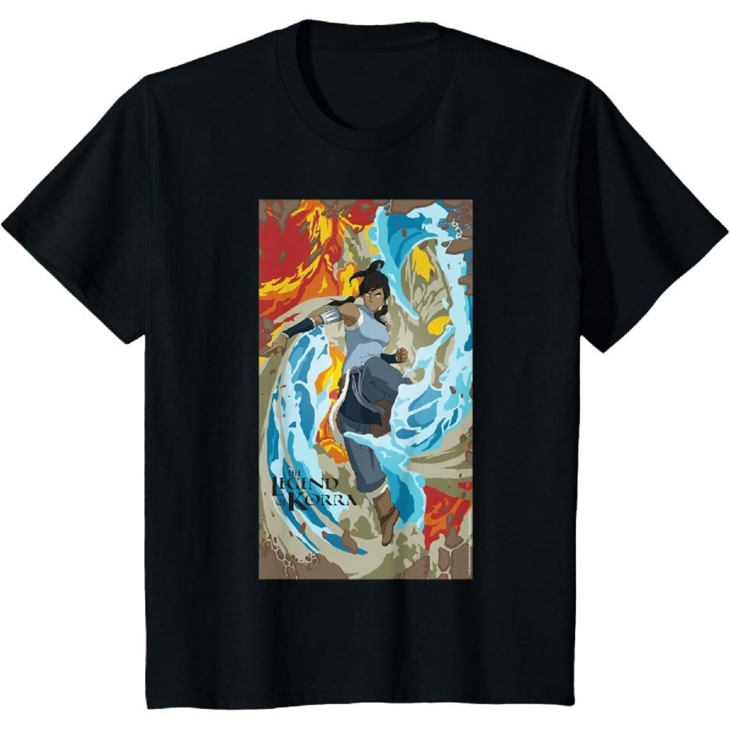 Детская футболка The Legend Of Korra Elemental Art Avatar S