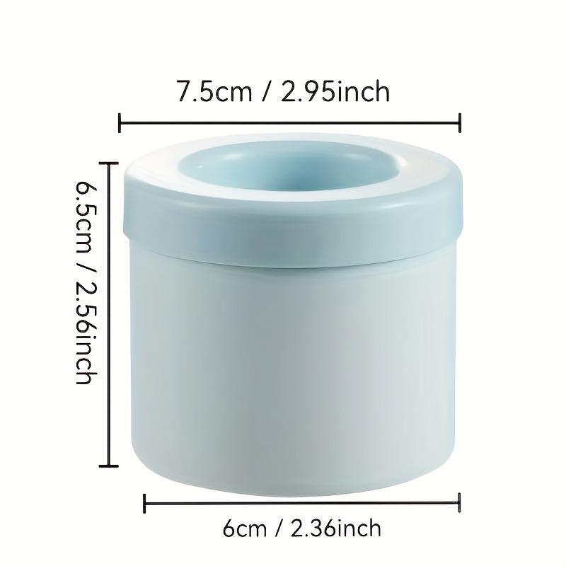 Silicone Ice Cube Mold Round Ice Bucket Summer Homemade DIY Refrigerator Freeze Ice Maker Creative Ice Cube Mold Barware Tools