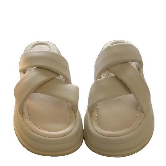 Platform Shoes for Women's Outer Wear Summer 2025 New Xiaoxiangfeng Muffin with Sandals Casual Fashion Women's Shoes