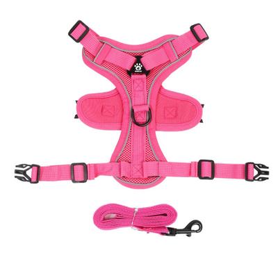 Pet Chest Strap Vest Type Four-season Cat and Dog Universal Breathable Dog Strap Medium and Small Dog Anti-break Free Walking Dog Leash