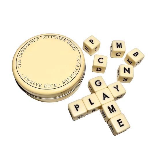 

1 набор кроссворд-пасьянс с 12 буквенными костями портативный футляр для детей взрослых