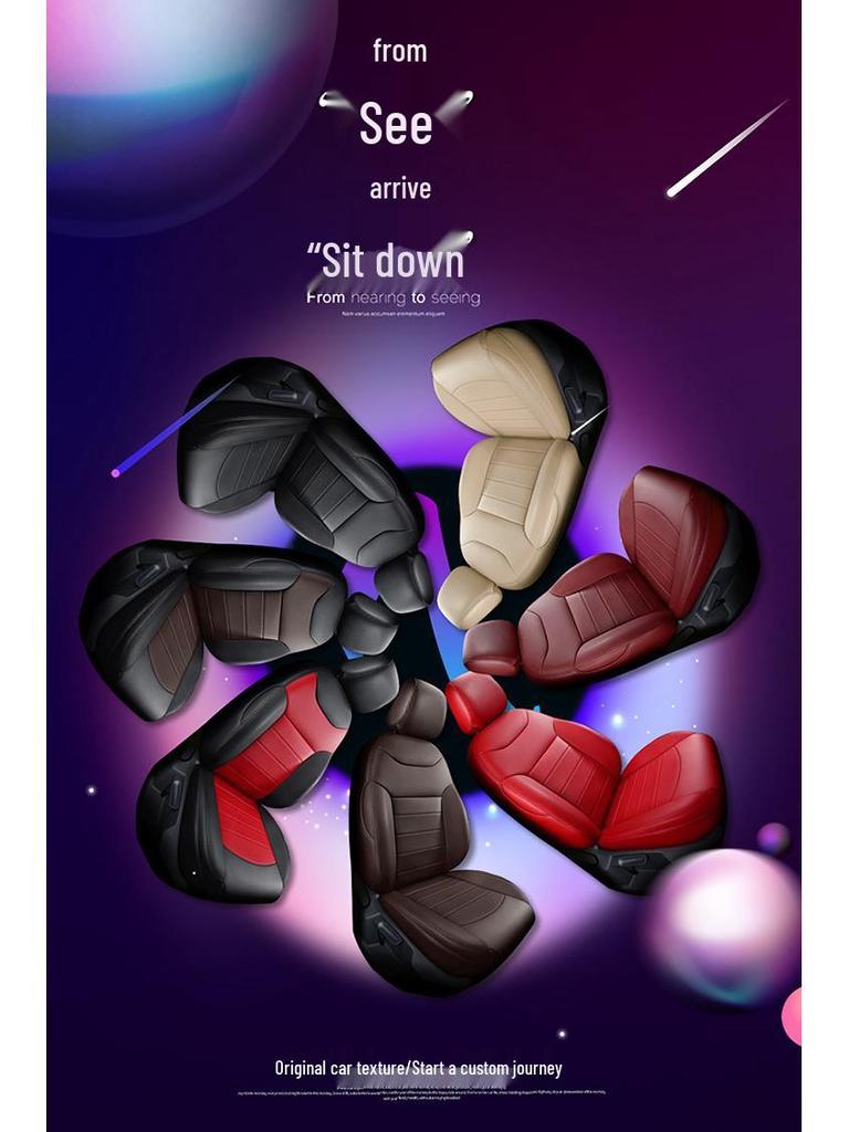 Volkswagen Tharu 19-20 5-Seater Custom Seat Cushion - All-Season Full Coverage