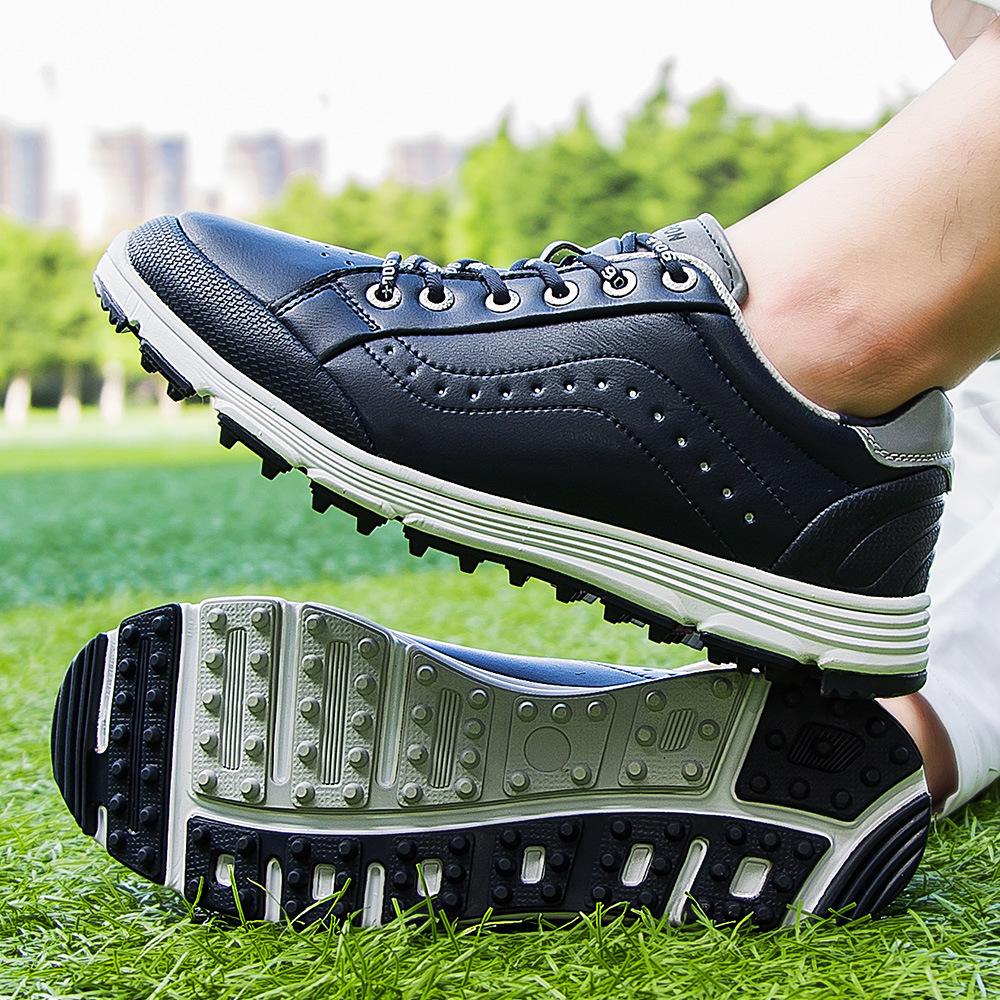 Lechuang THESTRON Neue nagelfreie Golfschuhe Herren Übergröße Golf Trainingsschuhe