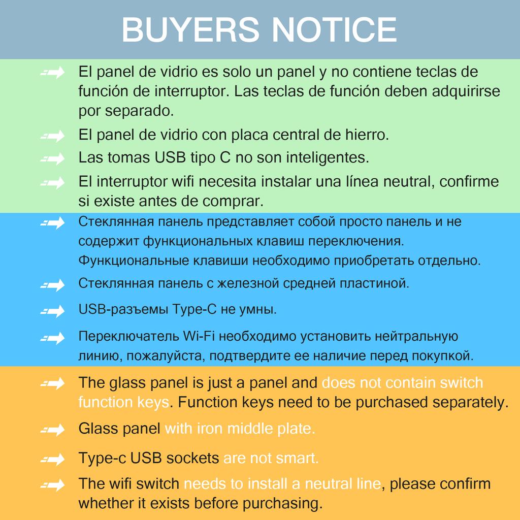 Interruptor para Estores Wifi BSEED e Interruptores de Luz de 1/2/3 Gangs Tipo UE/Francês Função Tomada USB Tipo-C Peças DIY Painel Frontal de Vidro