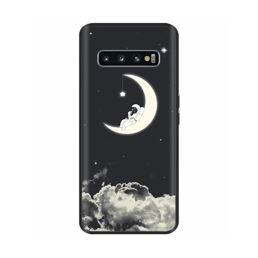 Shockproof Cover For Samsung Galaxy S10 Phone Case Animals Painted Shell For Samsung S10 Plus S10+ S 10 Soft Silicone Back Cover