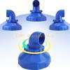 L8RE Easy Installation Pool Return Jets Nozzle Replacement Pool Nozzle Plastic Swimming Pool Accessories Pool Inlet Fitting
